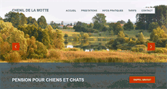 Desktop Screenshot of chenildelamotte.com